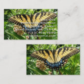 Carte De Visite Papillon Swallowtail II à Shenandoah (Devant / Derrière)