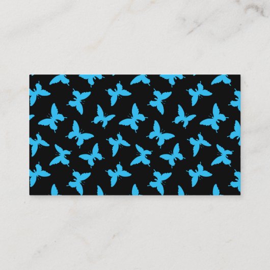 Carte De Visite Papillon Ulysse (Dos)
