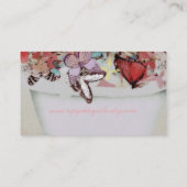 Carte De Visite Papillons papillon victorien (Dos)