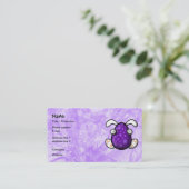 Carte De Visite Pâques (Debout devant)