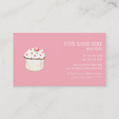 Carte De Visite Paquet d'affaires Cupcake Dessert Baking Bakery (Dos)