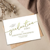 Carte De Visite Paquet photo de fin d'études secondaires