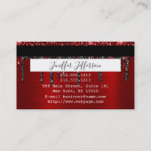 Carte de visite par carte de crédit (Dos)