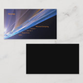 Carte De Visite Par le verre (Devant / Derrière)