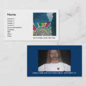 CARTE DE VISITE PAR MON ESPRIT (Devant / Derrière)
