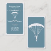 Carte De Visite parachutisme de mod (Devant / Derrière)