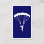 Carte De Visite parachutisme de mod (Dos)