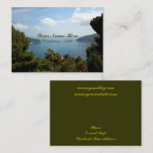 Carte De Visite Paradis (Devant / Derrière)