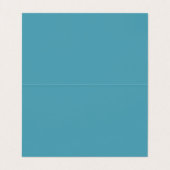 Carte De Visite Paradis côtier tropical plié debout (Intérieur déplié)