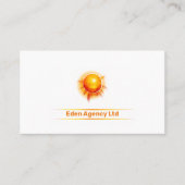 Carte De Visite Paradis tropical | Agence de voyage touristique (Devant)