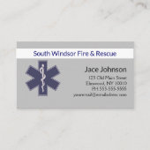 Carte De Visite Paramètre personnalisé (Devant)