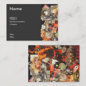 Carte De Visite Paranoïde plus que je vois (Devant / Derrière)