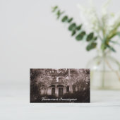 Carte de visite paranormal HauntedHouse (Debout devant)