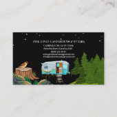 Carte De Visite Parc de camping rustique RV Park aménagement extér (Devant)