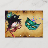 CARTE DE VISITE PARC DU PARTI MASQUERADE (Dos)