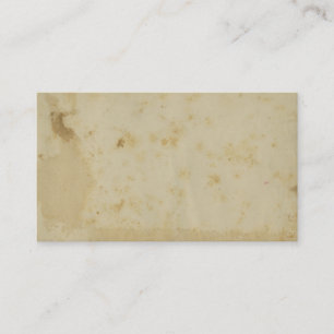 Carte De Visite Parchemin d'années 1870 souillé par antiquité vide