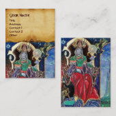 Carte De Visite Parchemin NEUROMANCER (Devant / Derrière)