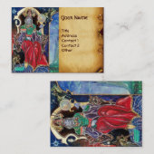 Carte De Visite Parchemin NEUROMANCER (Devant / Derrière)