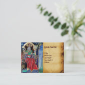 Carte De Visite Parchemin NEUROMANCER (Debout devant)