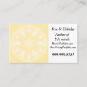 Carte De Visite Parchment Mandala (Devant)