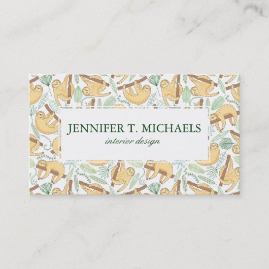 Carte De Visite Paresses accrochantes (Devant)