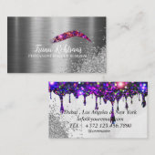 Carte De Visite Parfaire avec maquillage permanent (Devant / Derrière)