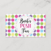 Carte De Visite Parfaitement Posh (Dos)