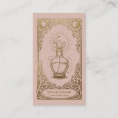 Carte de visite Parfum | Marque de parfum Bohème V (Devant)
