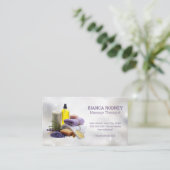 Carte De Visite Parfum spa | Salines de bain | Huile (Debout devant)