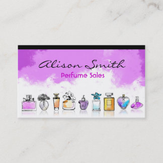 Carte De Visite Parfum tu Sales