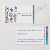 Carte De Visite Parfum tu Sales (Devant / Derrière)