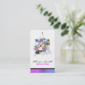 Carte De Visite Parfum tu Sales (Debout devant)