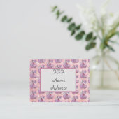 Carte De Visite Parfum Vintage (Debout devant)