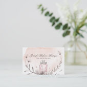 Carte De Visite Parfums Huiles Essentielles de Parfum Écriture Sig (Debout devant)