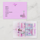 Carte De Visite Parfums marketing (Devant / Derrière)