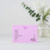 Carte De Visite Parfums marketing (Debout devant)