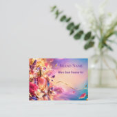Carte de visite parfums sels (Debout devant)