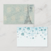 CARTE DE VISITE PARIS (Devant / Derrière)