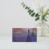 Carte de visite Paris Dreams (Debout devant)
