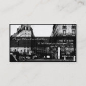 Carte de visite parisien de photographie (Dos)
