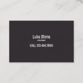 Carte De Visite Parking (Dos)