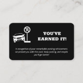 Carte De Visite Parking incorrect (Devant)