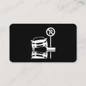 Carte De Visite Parking incorrect (Dos)