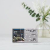 Carte De Visite parking ouvert (Debout devant)