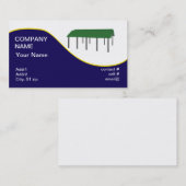 Carte De Visite parking vert (Devant / Derrière)