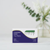 Carte De Visite parking vert (Debout devant)