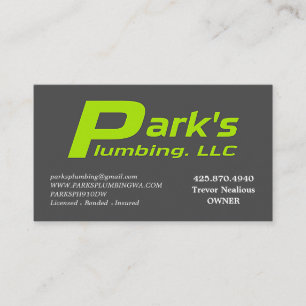 Carte De Visite ParksPlumbing-09-10-2018