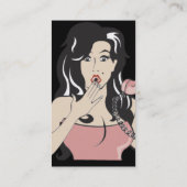 Carte De Visite Parler aux filles (Dos)