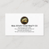 Carte De Visite Parlons de location immobilière (Dos)