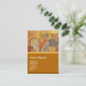 CARTE DE VISITE PARNASSE / ABSTRAIT (Debout devant)